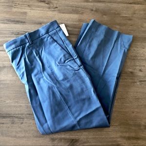 NWT! GAP Tailored Crop Pants in Blue!